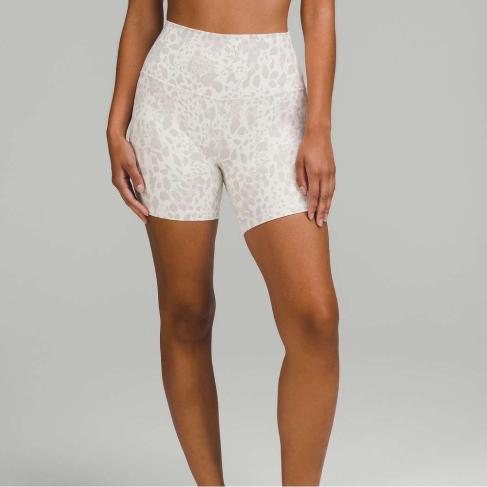 Lululemon align cheetah camo shorts